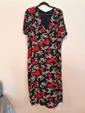 Madewell Floral Faux Wrap Dress 18